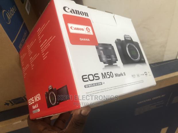Canon EOS M50 Mark II Wifi Bluetooth Mirrorless Camera · Photo 1