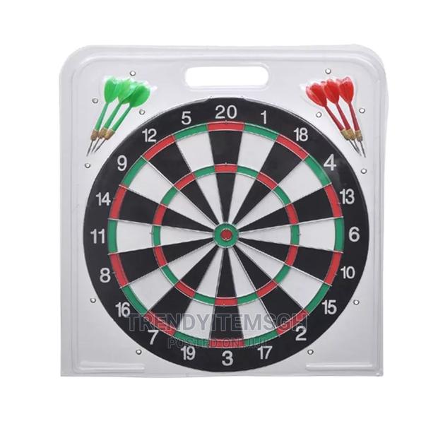 Super Big 17 Inches Double Sided Flocked Dart Board Game · Photo 2