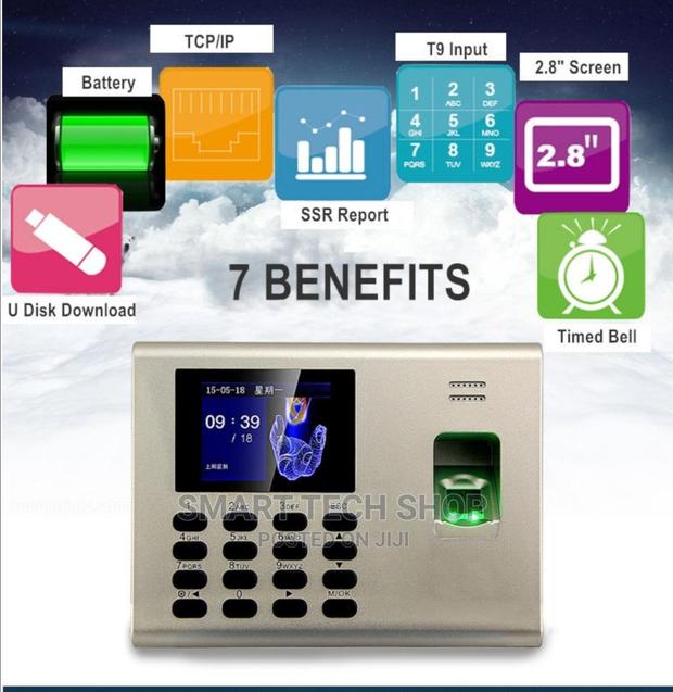 Zk- Fingerprint Time Attendance With Backup Battery · Photo 4
