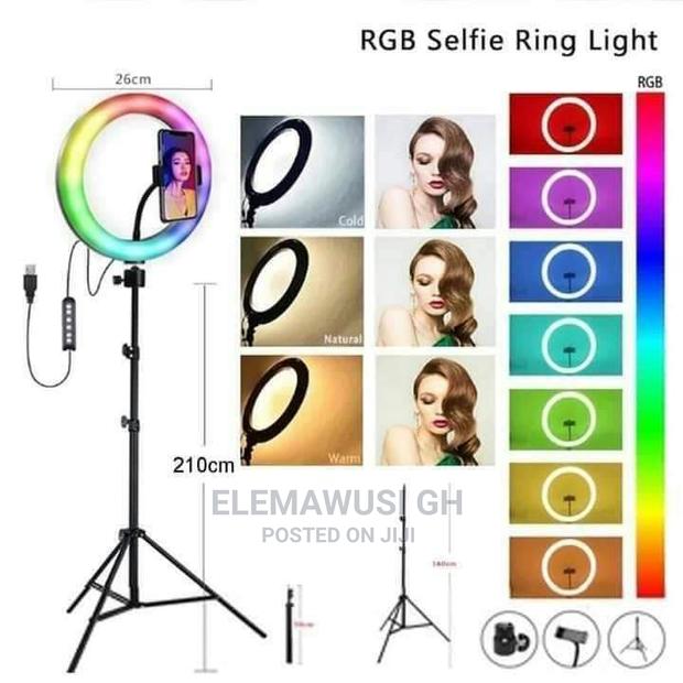 10-18 Inches Ring Light Rgb · Photo 2