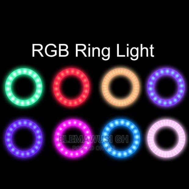 10-18 Inches Ring Light Rgb · Photo 4