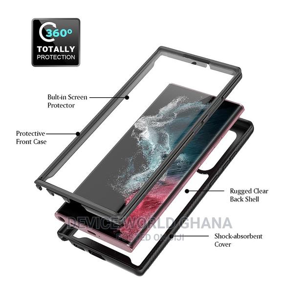Transparent 360 Case 4 Samsung S26ultra S25ultra S24u S23u S22u S25 22 · Photo 3