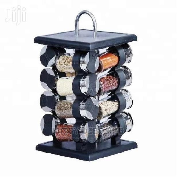 Rotary 16 Jars Spice Rack · Photo 2