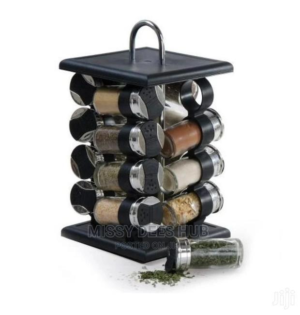 Rotary 16 Jars Spice Rack · Photo 3