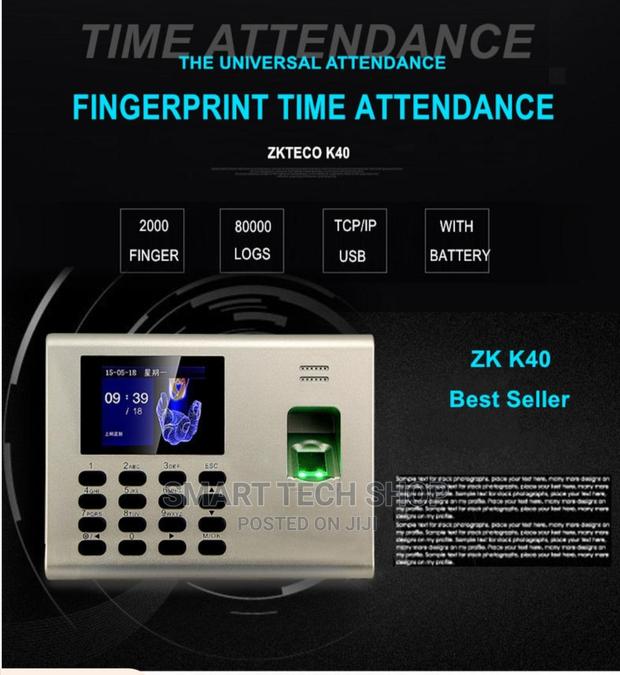 Zkteco Fingerprint Time Attendence and Access Control · Photo 1