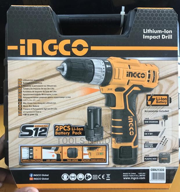 INGCO 12V Cordless Impact Drill · Photo 1