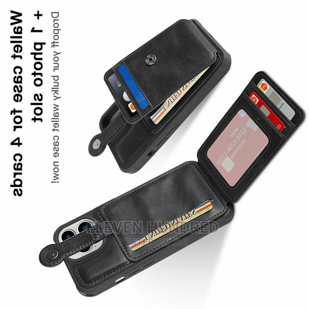 iPhone 13pro Max Wallet Case 4 Cards Photocase · Photo 1