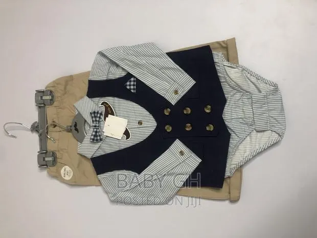Boys Trouser and Shirt and Vest Set · Photo 1