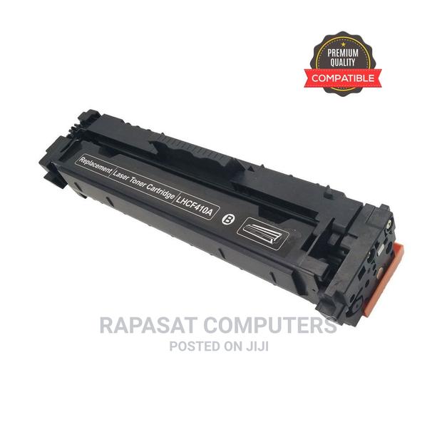 ANC 410A Black Compatible Laserjet Toner Cartridge (CF410A) · Photo 1