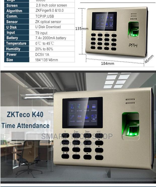 Zkteco Fingerprint Time Attendence and Access Control · Photo 2