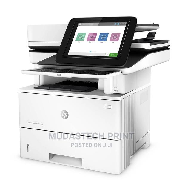 Hp Black and White M527 A4 Wireless Photocopy, Also Staple · Photo 1