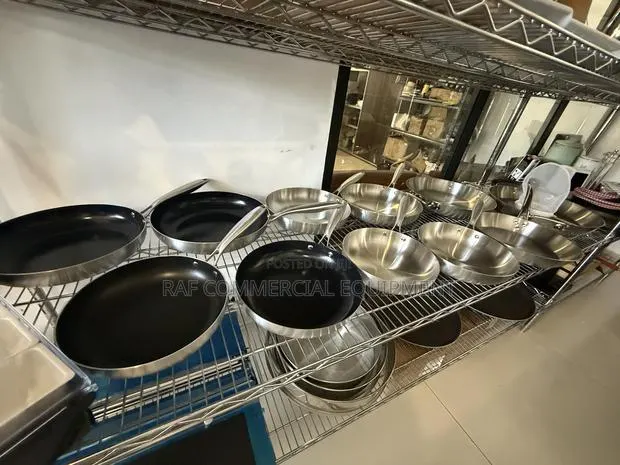 Commercial Stainless Steel Non Stick Frying Pans · Photo 1