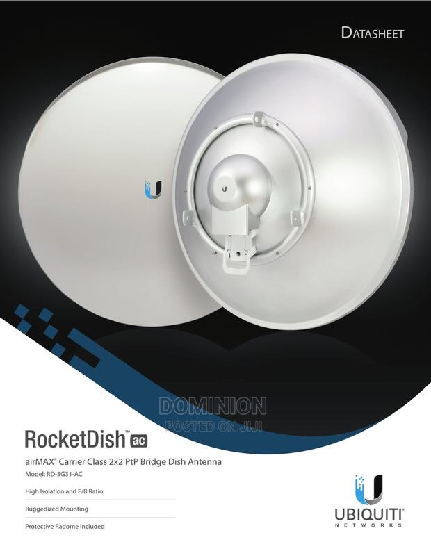 RD-5G31-AC - Ubiquiti Airmax AC Rocket Dish 31dbi Dish Anten · Photo 2