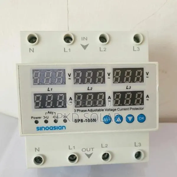 3phase Ajustable Voltage Current Protector-Sp8-100n