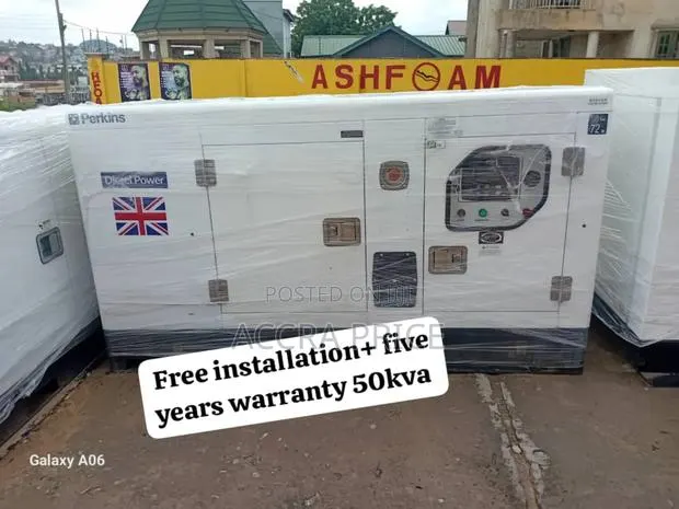 Sure Bet Power Supply Perkins 50kva Diesel Generator Diesel · Photo 1