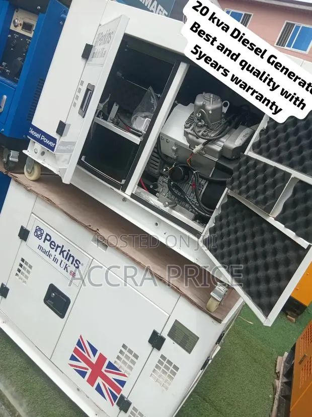 Twin Pairs Works, 20kva Diesel Perkins Generators · Photo 1