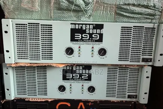 Morgan Sound 39.9 Class H Professional Power Amplifier. · Photo 1