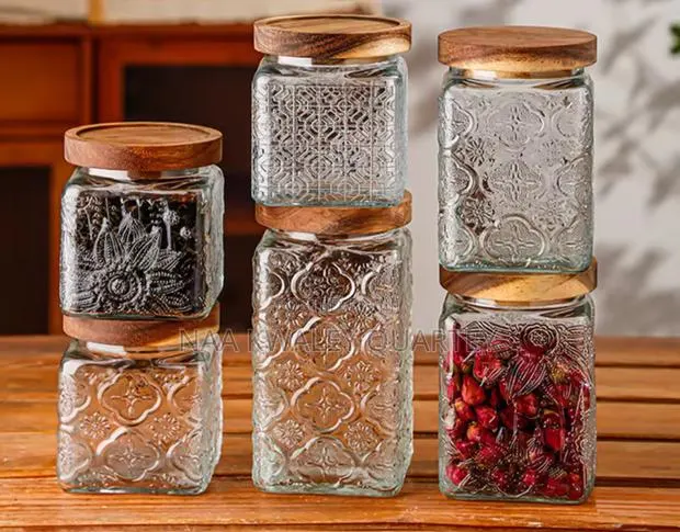 Glass Storage Jars · Photo 1