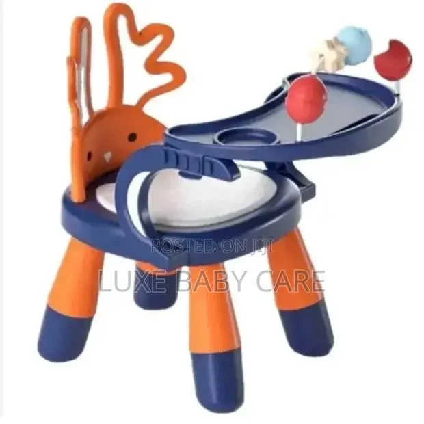 3-in-1 Kids Dining Chair With Adorable Animal Design · Photo 1