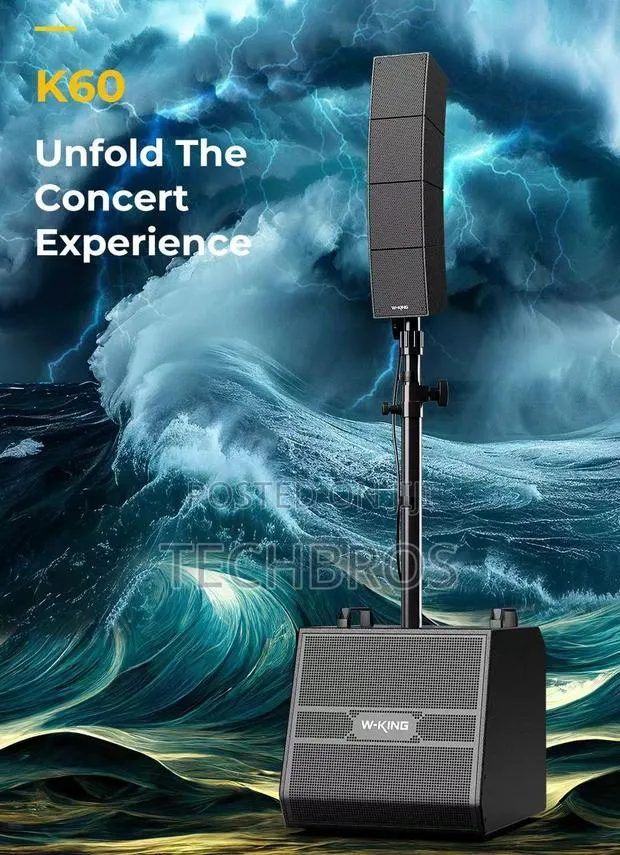 W-King Professional Line Array Speakers 490w Bluetooth Speaker · Photo 1