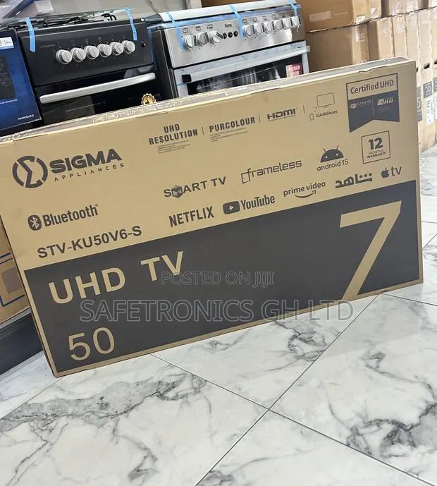 Top Notch Frameless 50 Inch Sigma Uhd Led Android · Photo 1