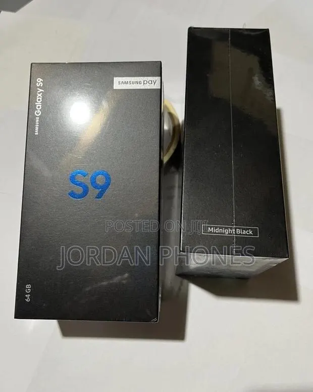 New Samsung Galaxy S9 64 GB Black · Photo 1