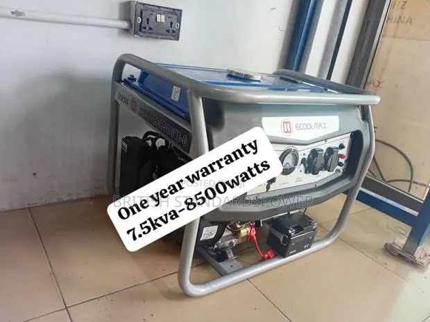 7.5kva Petrol Generator Set for Heavy Duty Use · Photo 1