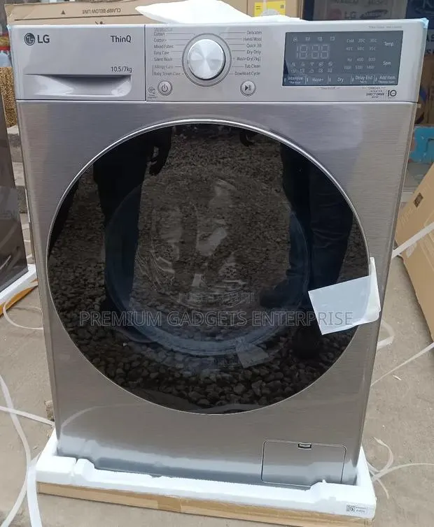LG 10.5kg/7kg Washer Dryer Combo, 6motion Dd, Smart Thinq, F4v5rgp2t · Photo 1