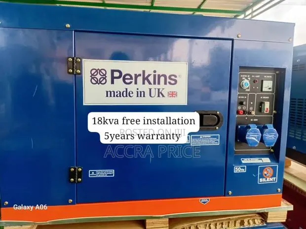 Smart Generator: Your Digital Energy Partner Perkins 18kva · Photo 1