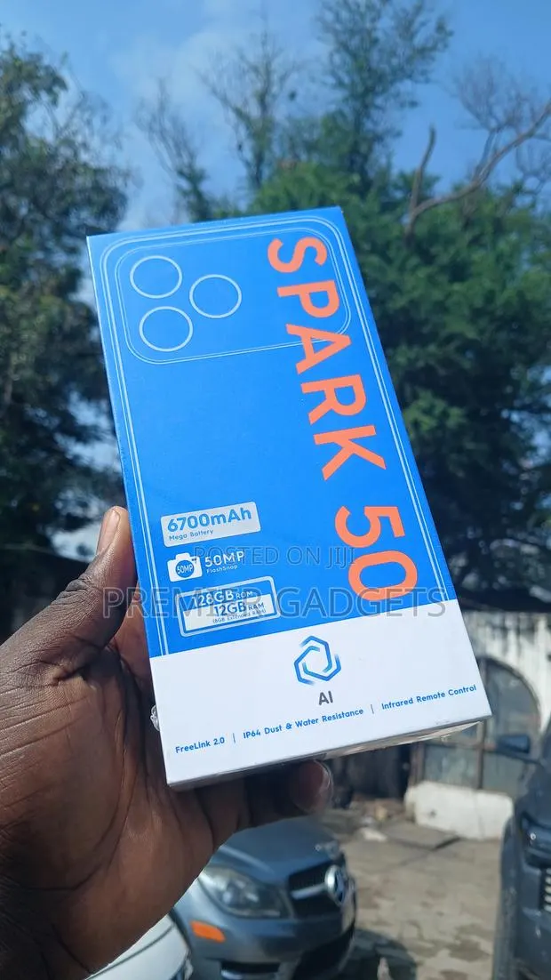 New Tecno Spark 50 128 GB Orange · Photo 1