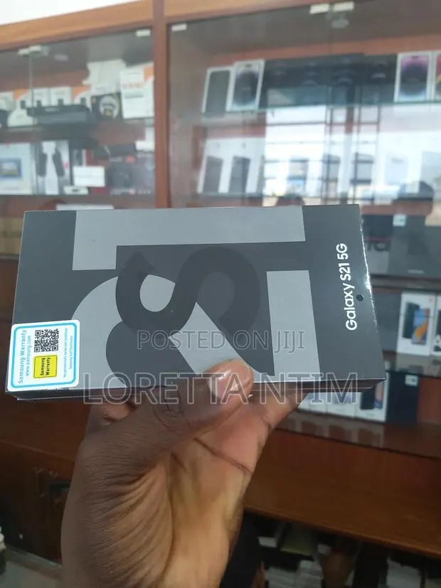 New Samsung Galaxy S21 5G 128 GB Black · Photo 1