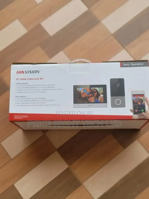 Hikvision IP Wireless Video Intercom Doorbel DS-KIS603-P (C) · Photo 1
