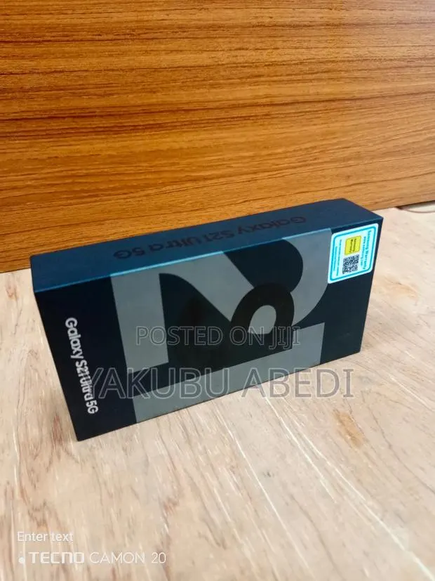 New Samsung Galaxy S21 Ultra 5G 128 GB Black · Photo 1