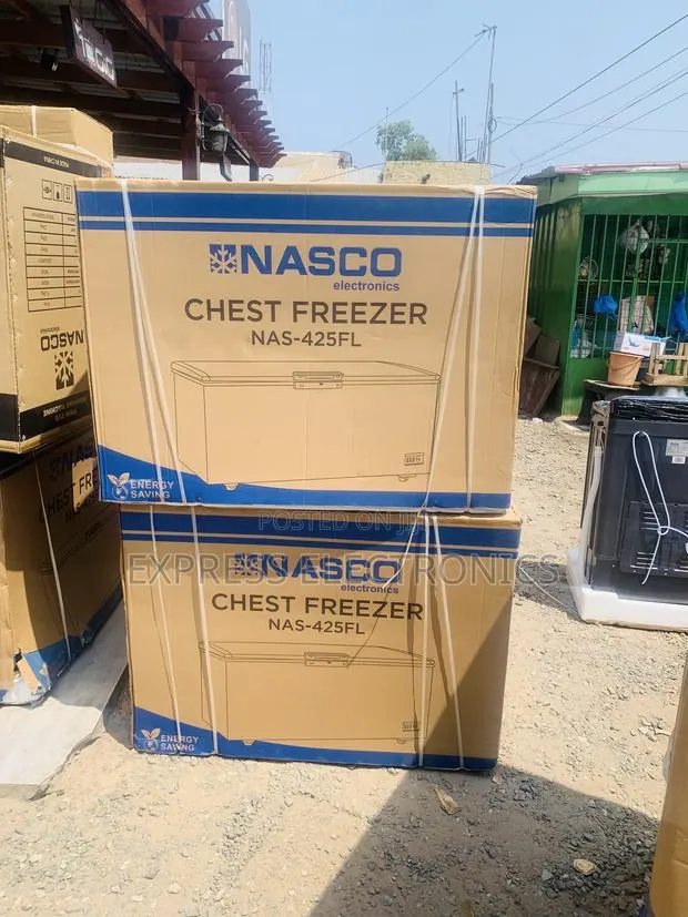 Freestanding Nasco 318L Chest NAS-425FL Energy-Efficient Deep Freezer · Photo 1