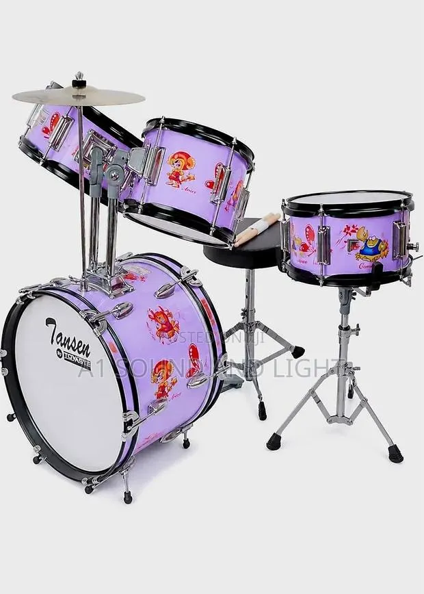 Complete 5pcs Drum Set for Kids · Photo 1