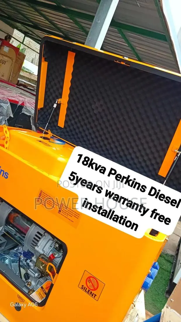 UK Perkins 18kVA Diesel Generator – Premium Quality Machine · Photo 1