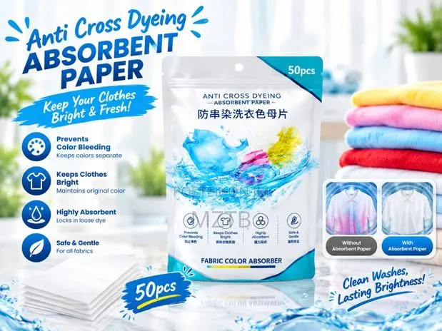 Laundry Color Catcher Dye Trapper Sheets - 50pcs · Photo 1