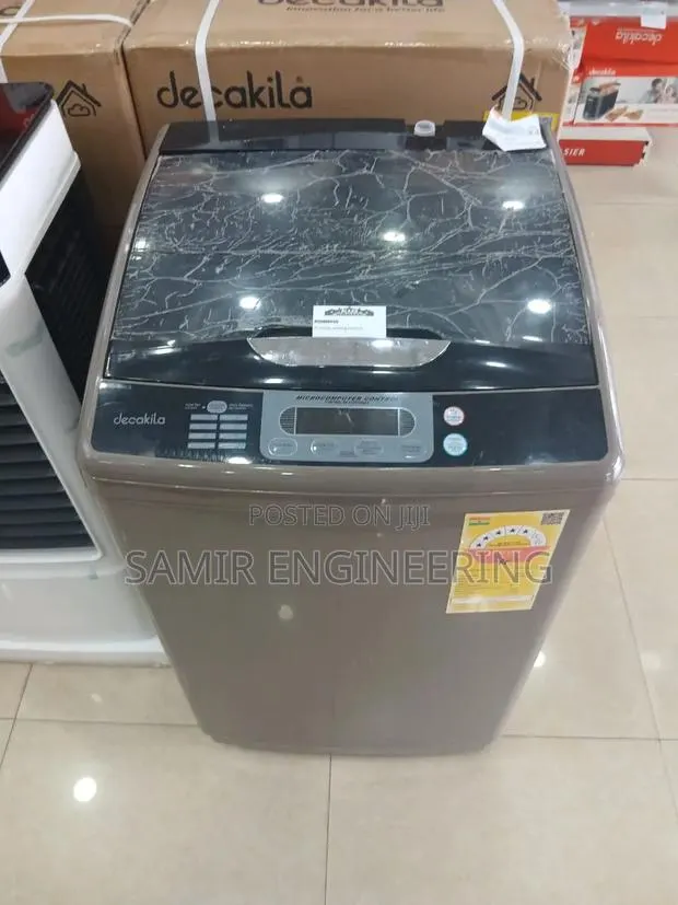 Decakila 7kg Top-Load Fully Automatic Washing Machine (Kedm003d) · Photo 1