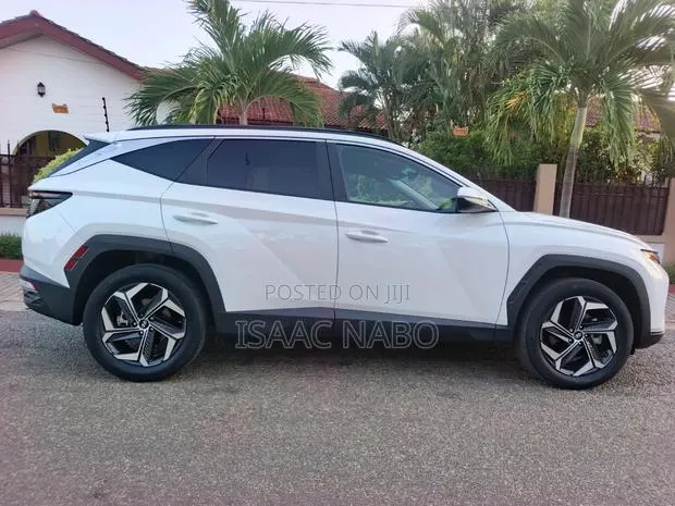 Hyundai Tucson Hybrid 2023 White · Photo 1