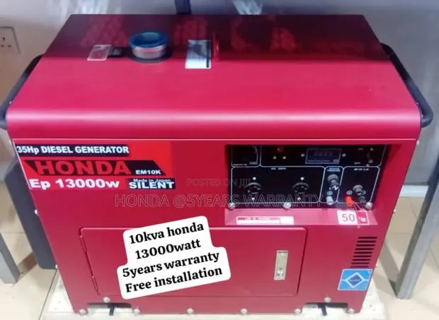 Powering a Sustainable Future Honda 10kva 13000watt Diesel · Photo 1