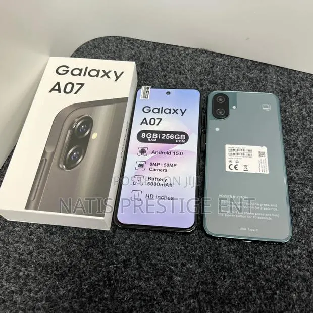 New Samsung Galaxy A07 128 GB Black · Photo 1