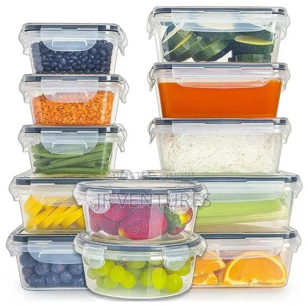 12pcs BPA Free Food Storage Containers · Photo 1