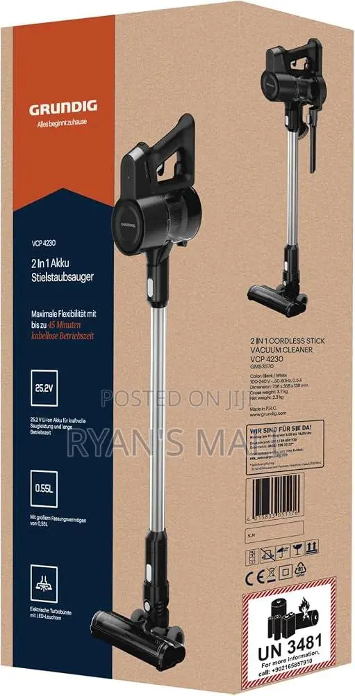 2 In1 Rechargeable Vacuum Cleaner · Photo 1