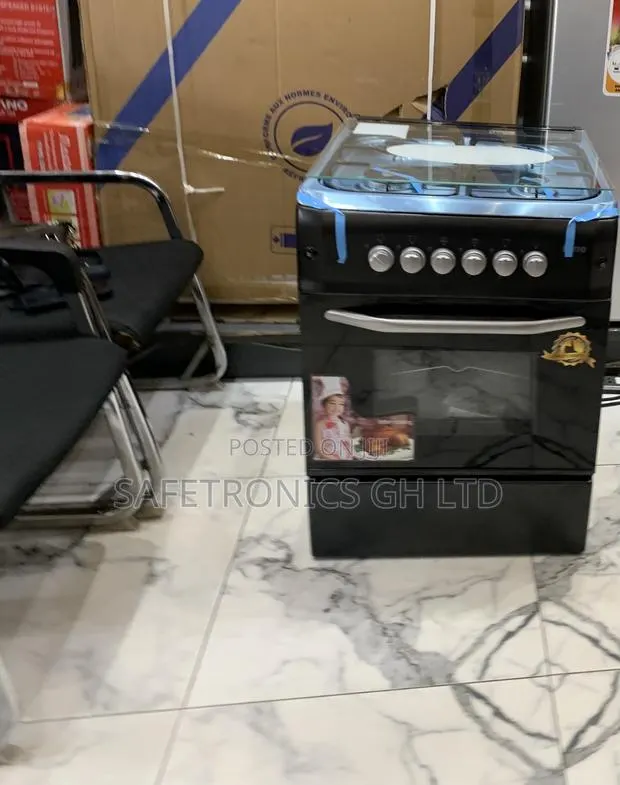 Affordable Black Ferre 50x60 Cm Freestanding Cooker Oven Grill · Photo 1
