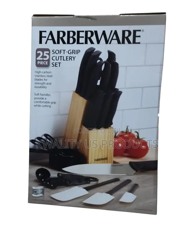 Farberware Soft-Grip Cutlery Set -25 Piece · Photo 1