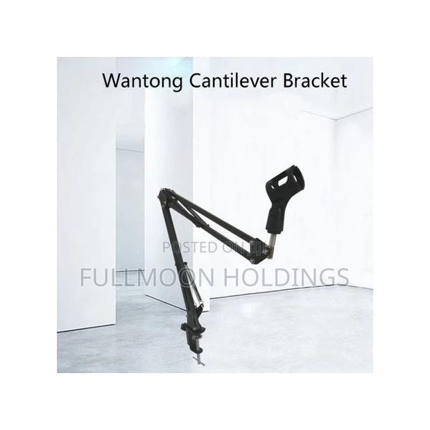 Adjustable Microphone Stand Suspension Boom Scissor Arm Mic · Photo 4