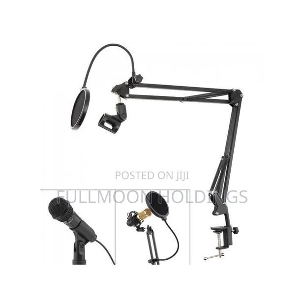 Adjustable Microphone Stand Suspension Boom Scissor Arm Mic · Photo 3