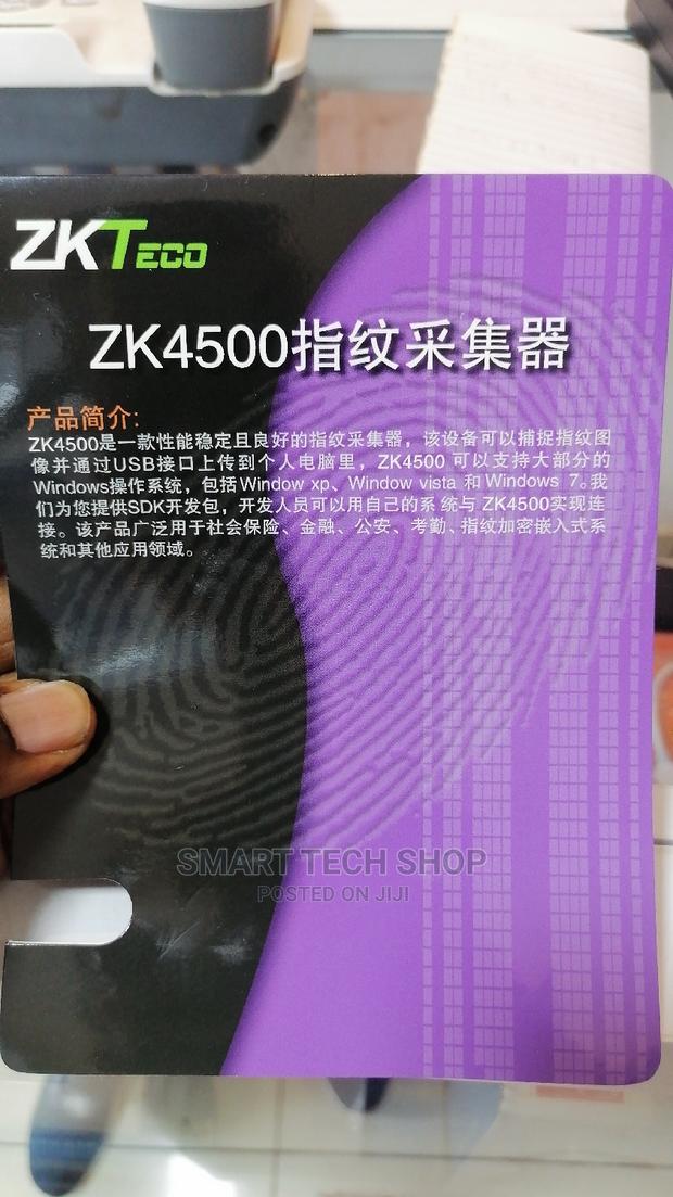 Zkteco 4500 High-performance Optical Fingerprint Scanner · Photo 1