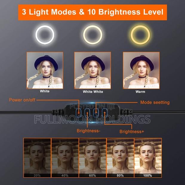14" RGB Ringlight With Tripod Stand · Photo 6