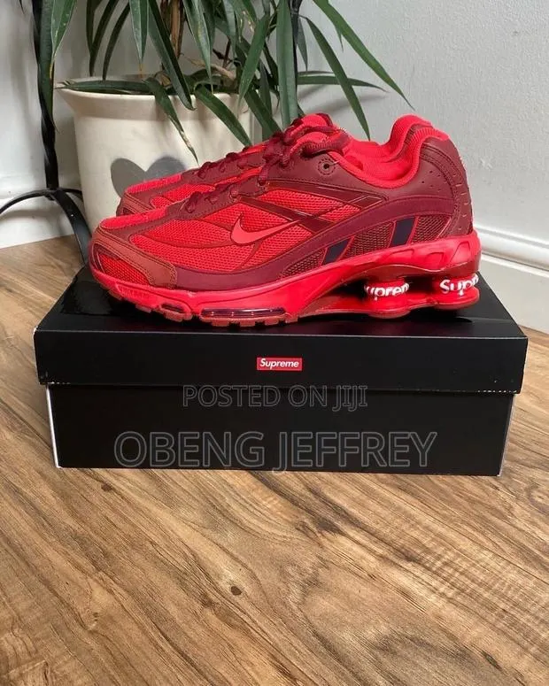 Original Supreme Nike Shox Ride Speed Red · Photo 1